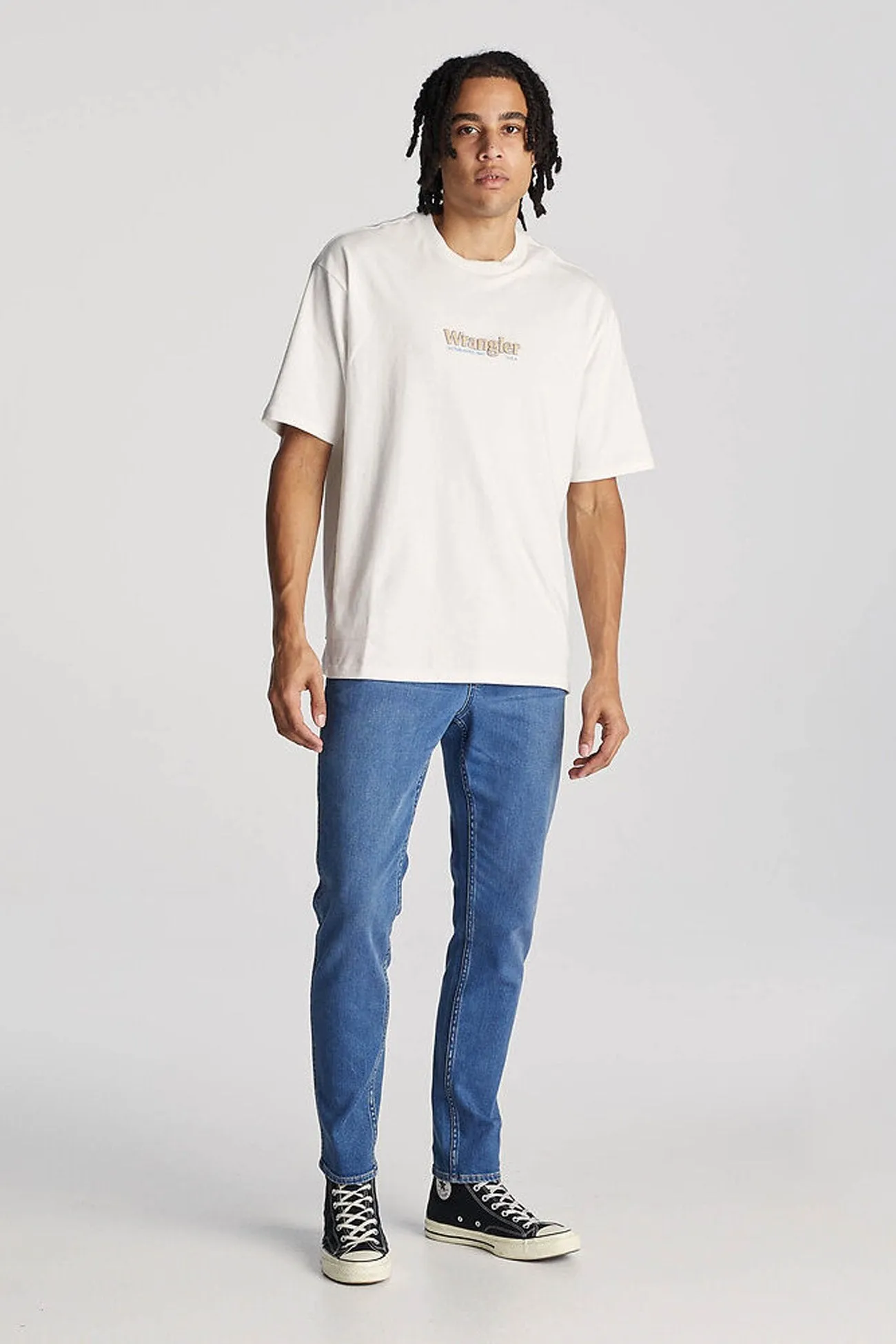 Stomper Jean Two Hands Blue Zip-off legs