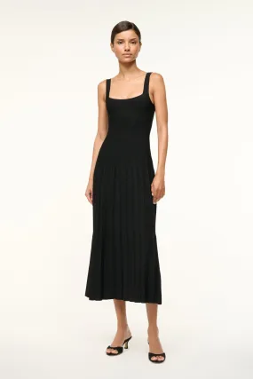 ELLISON DRESS | BLACK Light Weight BreathableLining