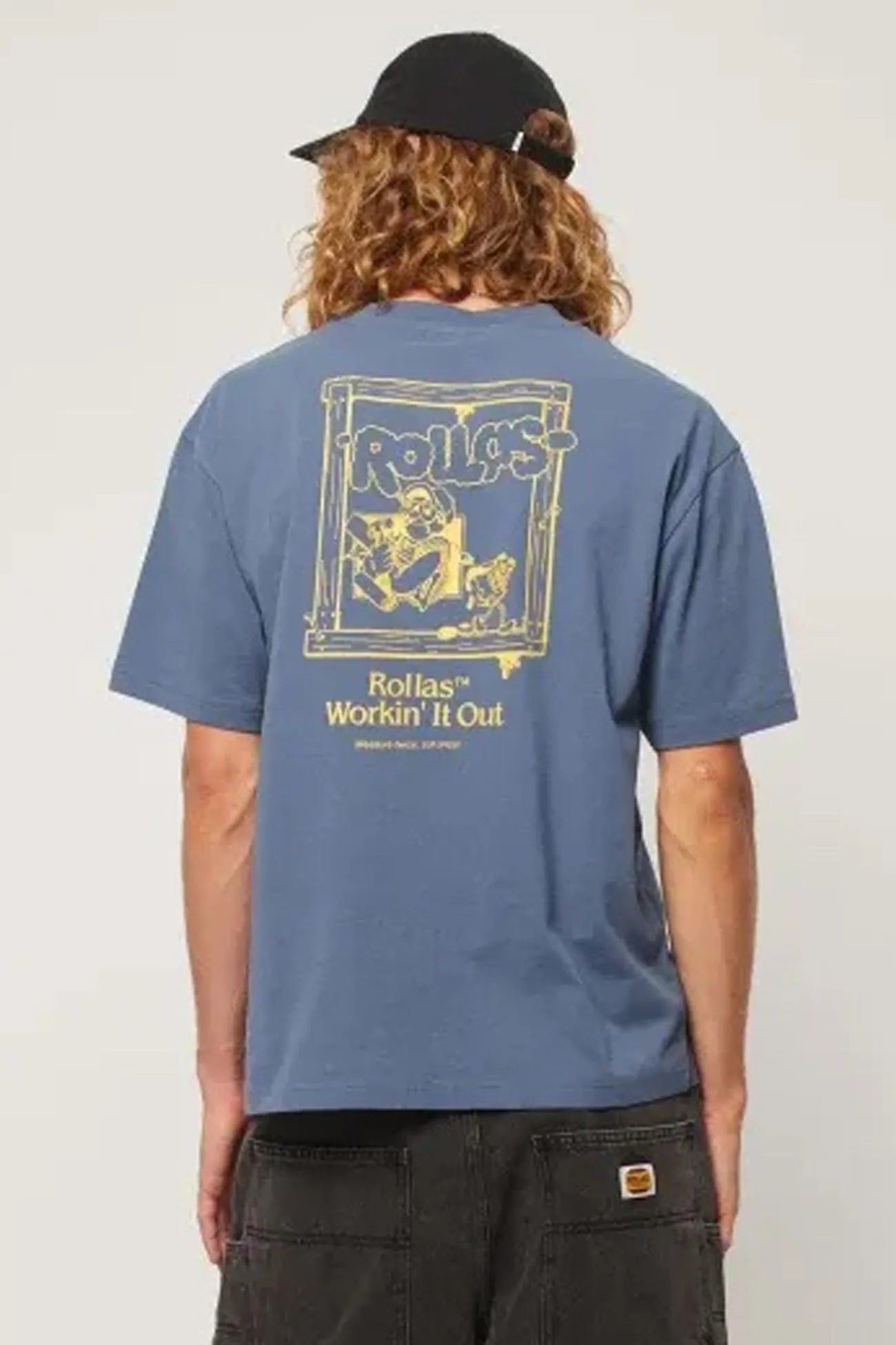 Multipurpose Layering Piece Ezy Puff'n Billy Tee Washed Blue