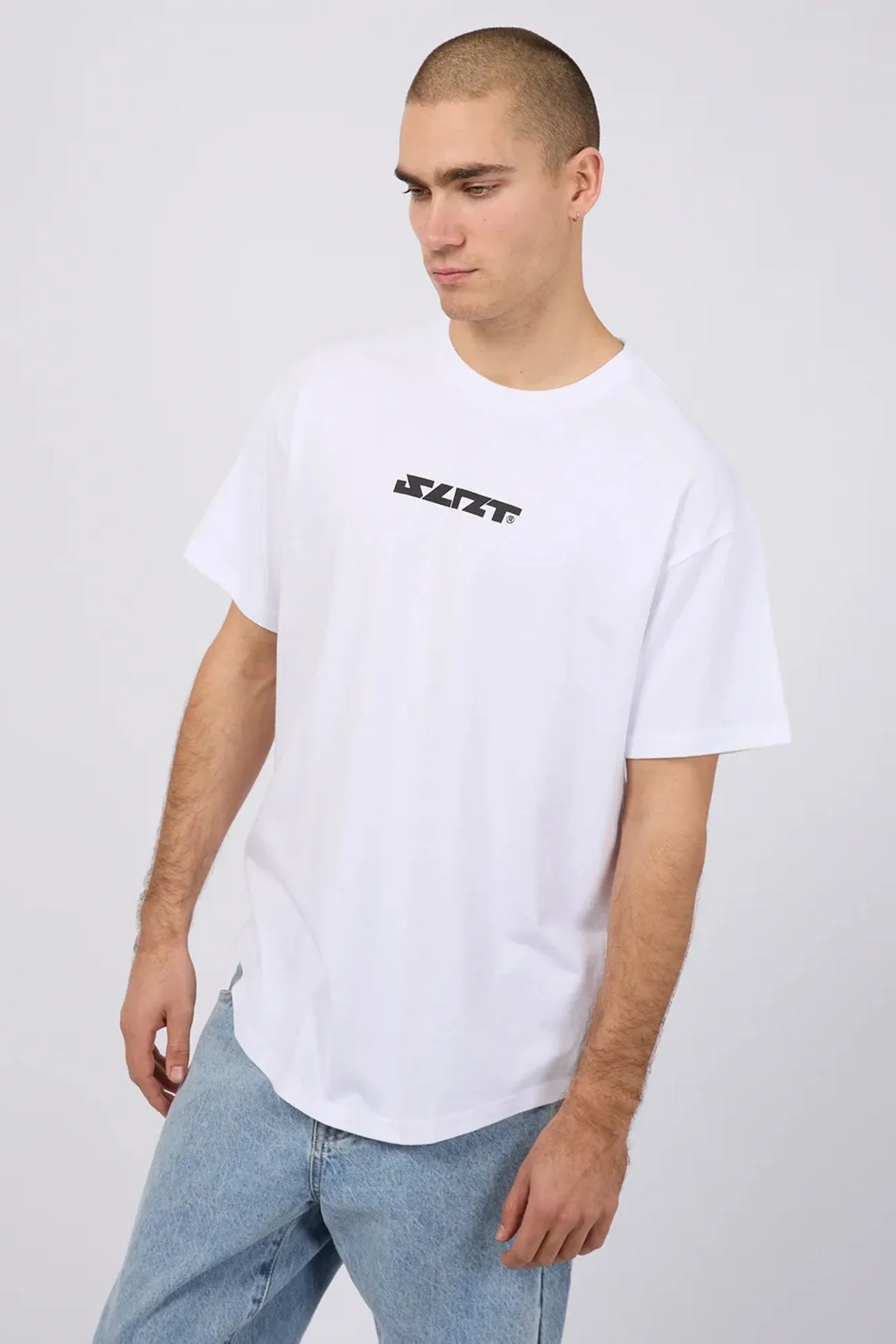 Fade Tee White Non Irritating Seam Finish