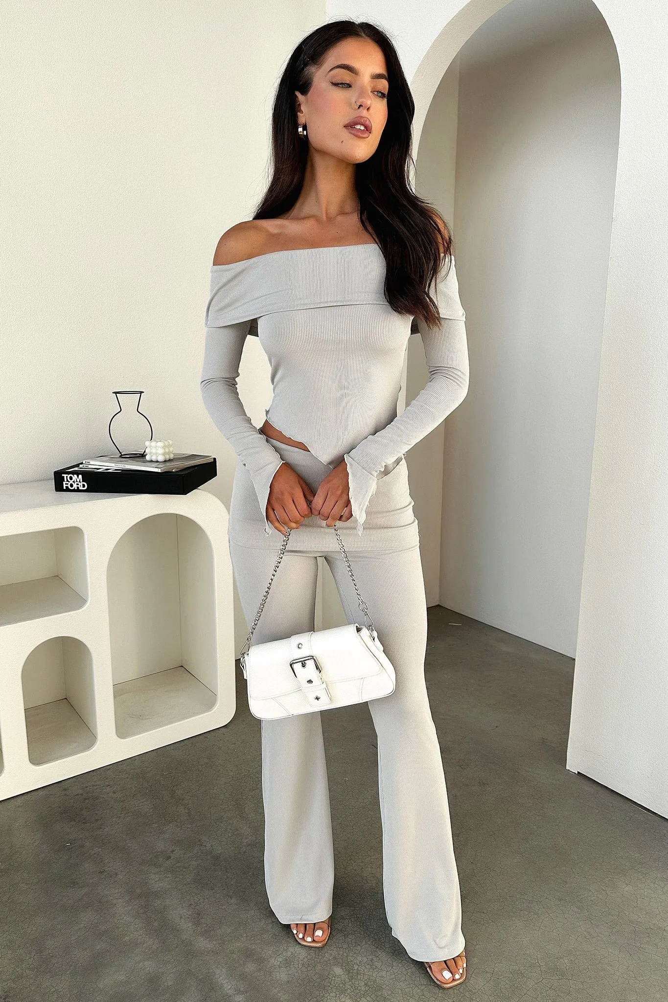 Aniston Pants - Grey Easy Fit Design Hygienic Inner Layer