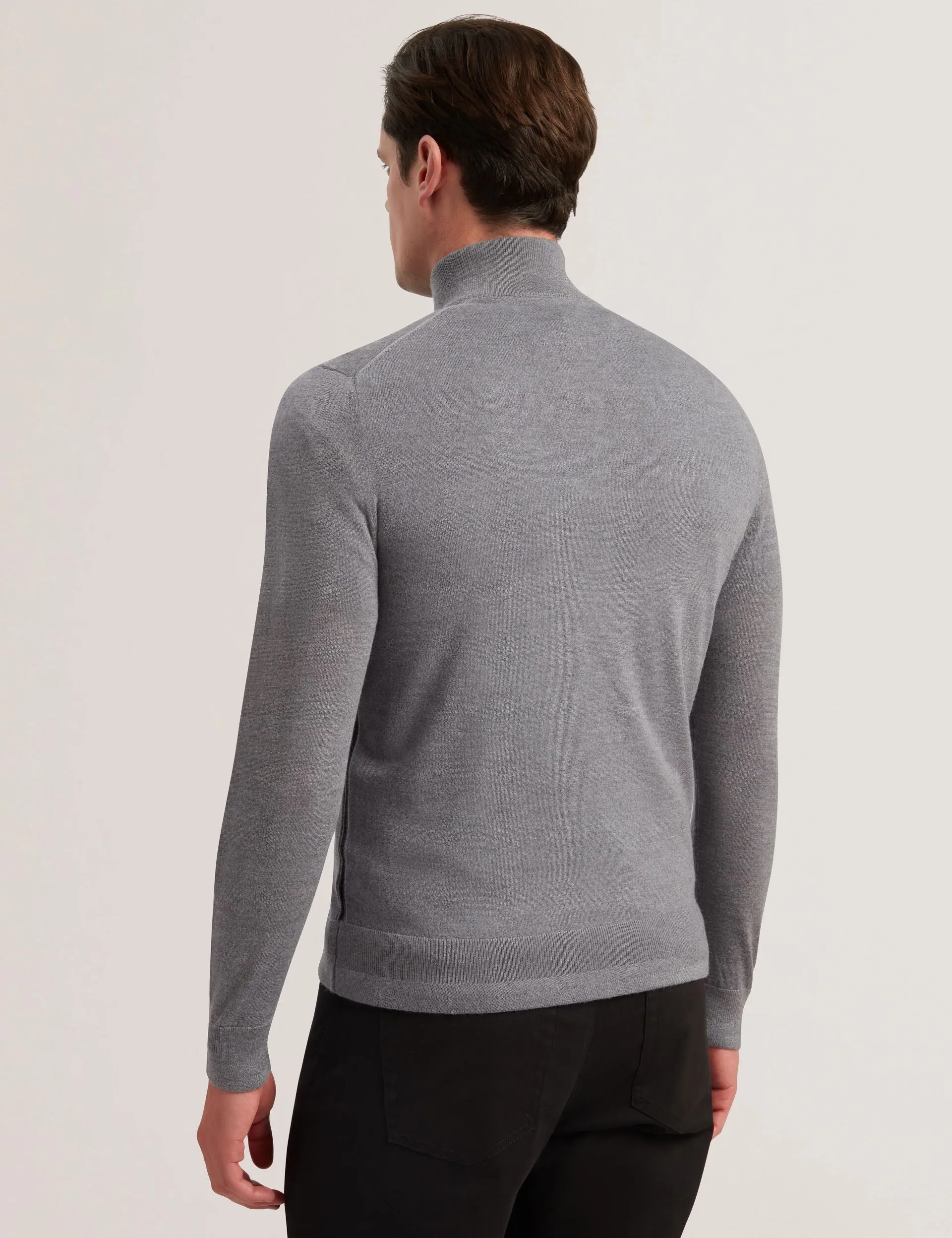 LIMEHAS | CHARCOAL Winter Wear Essentials Knit Fit