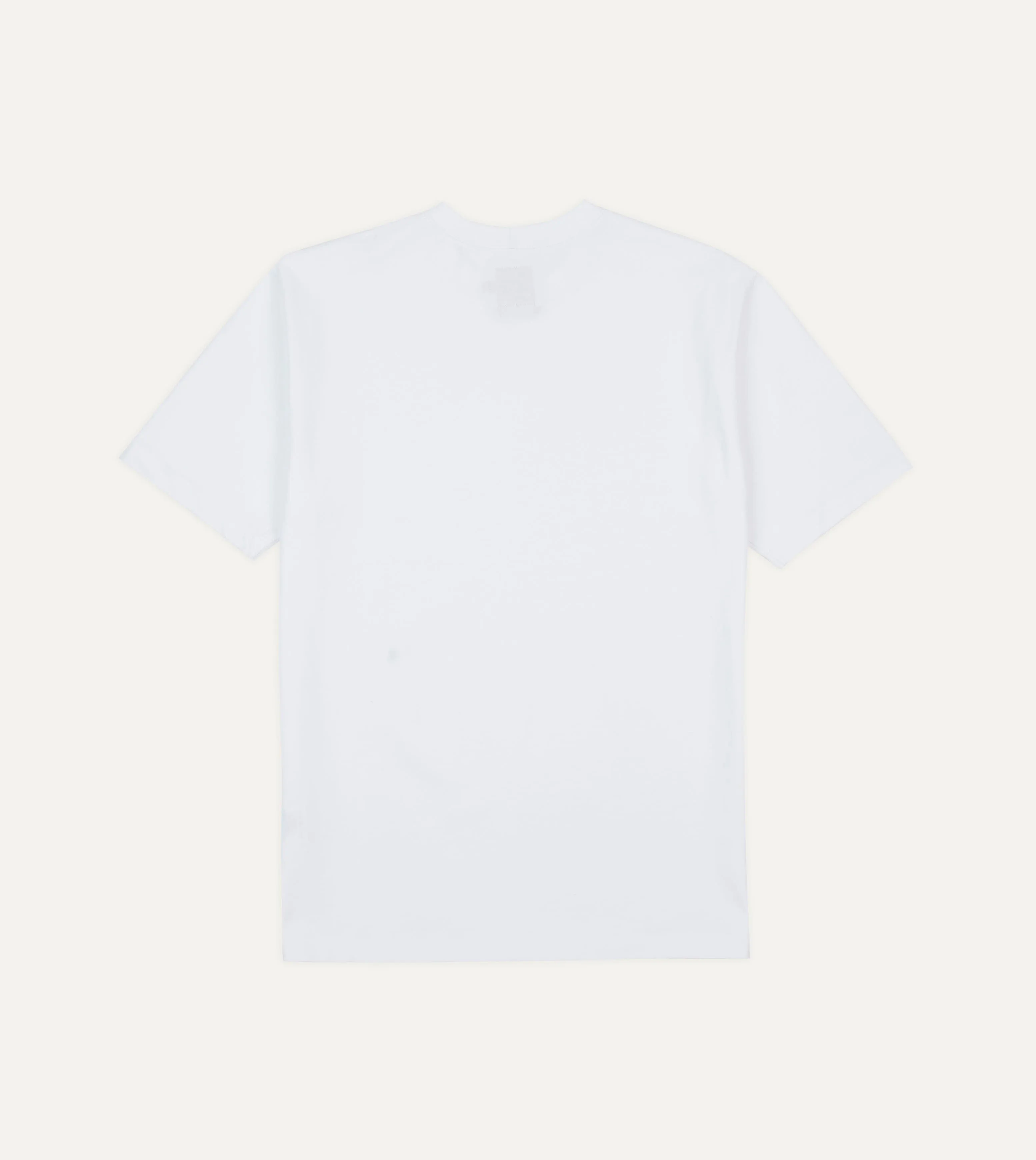 Eco Friendly Material Smooth Look White Horseshoe Embroidered Crew Neck Hiking T-Shirt