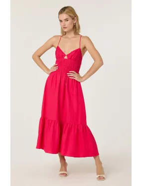 Art Spirit Bold Look Eleni Dress, Fuchsia
