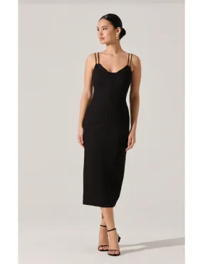 Allura Dress, Black Contemporary Layer