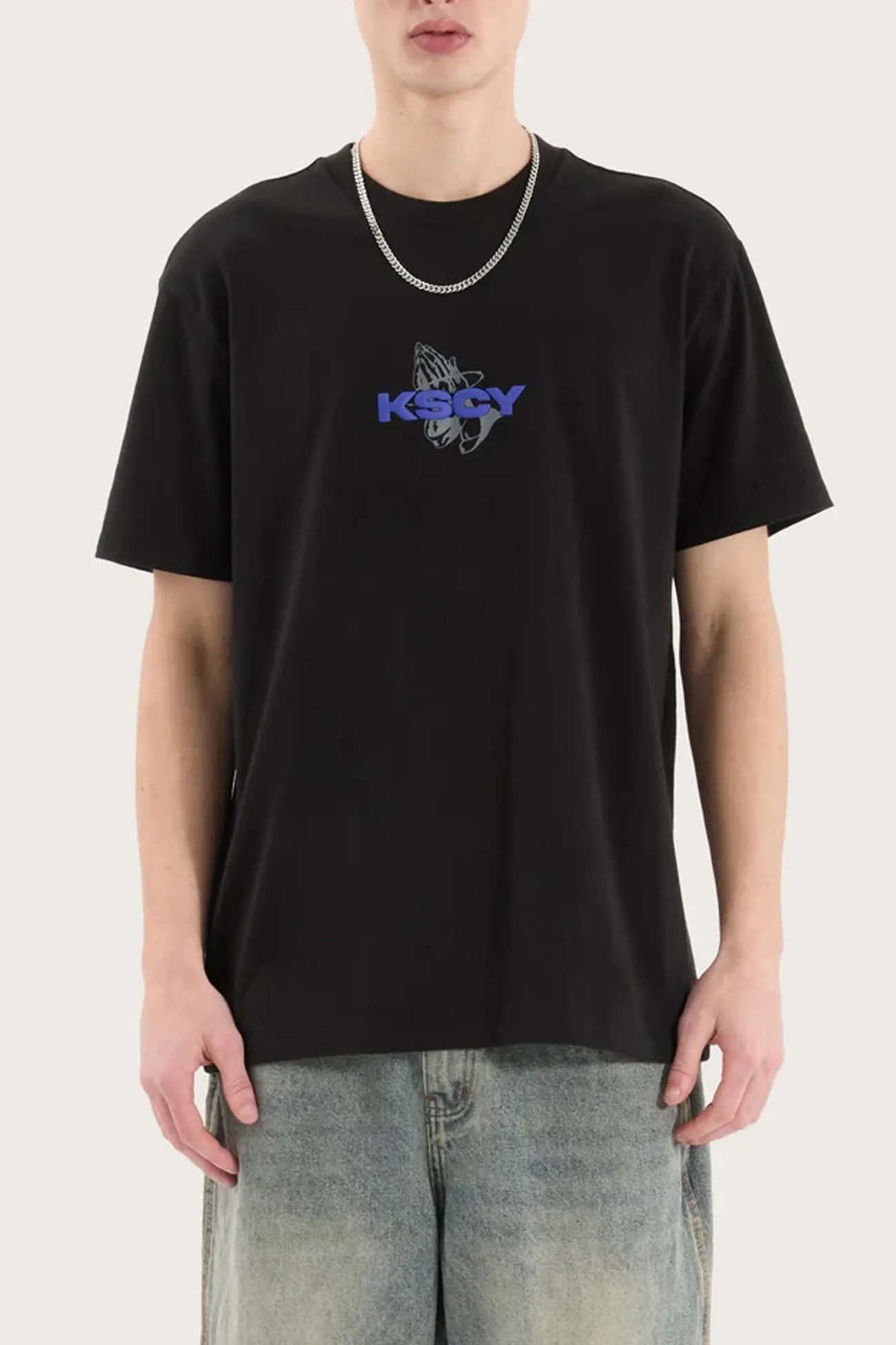 Stretch Comfort Fleeting Relaxed Tee Jet Black