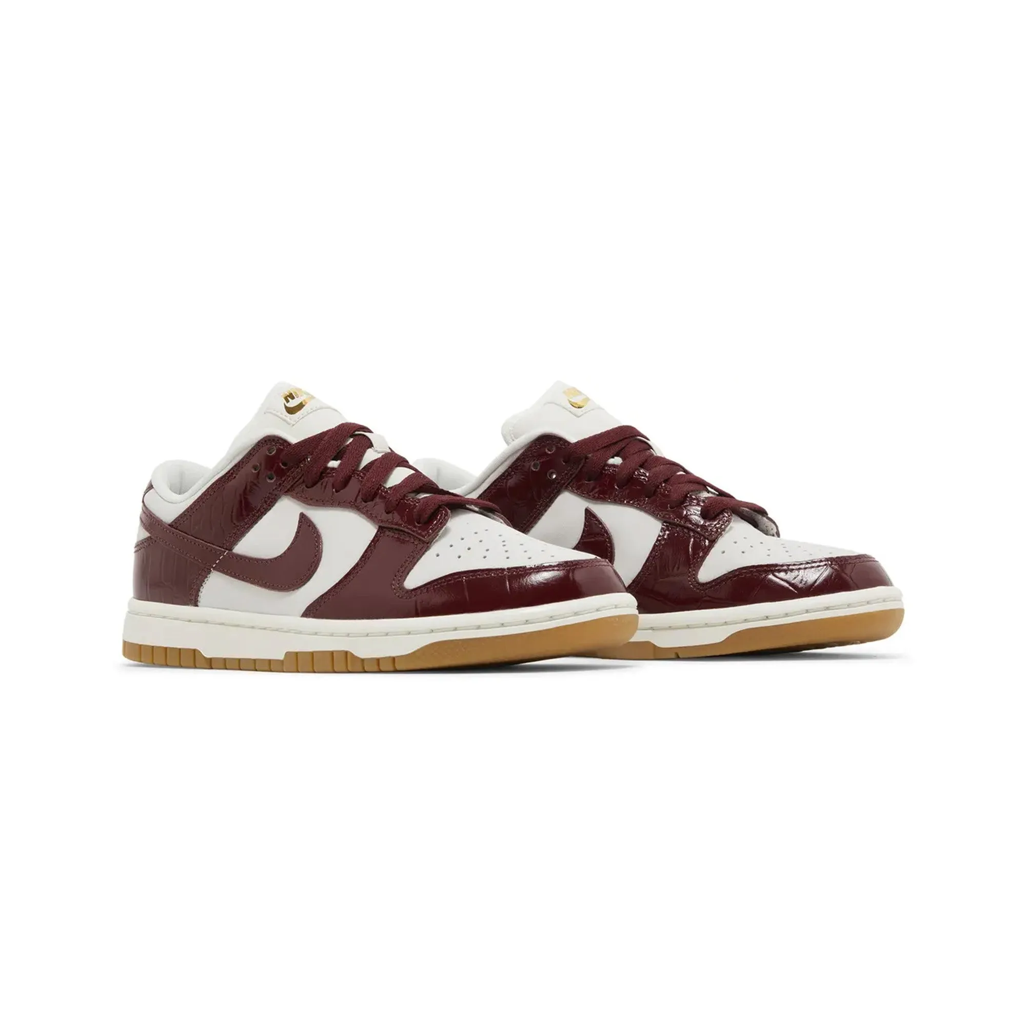 Stable Walk Nike Dunk Low LX 'Dark Team Red Croc' Women's (2024)