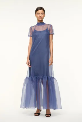 Easy Elegance Figure-Skimming CALLUNA DRESS | NAVY