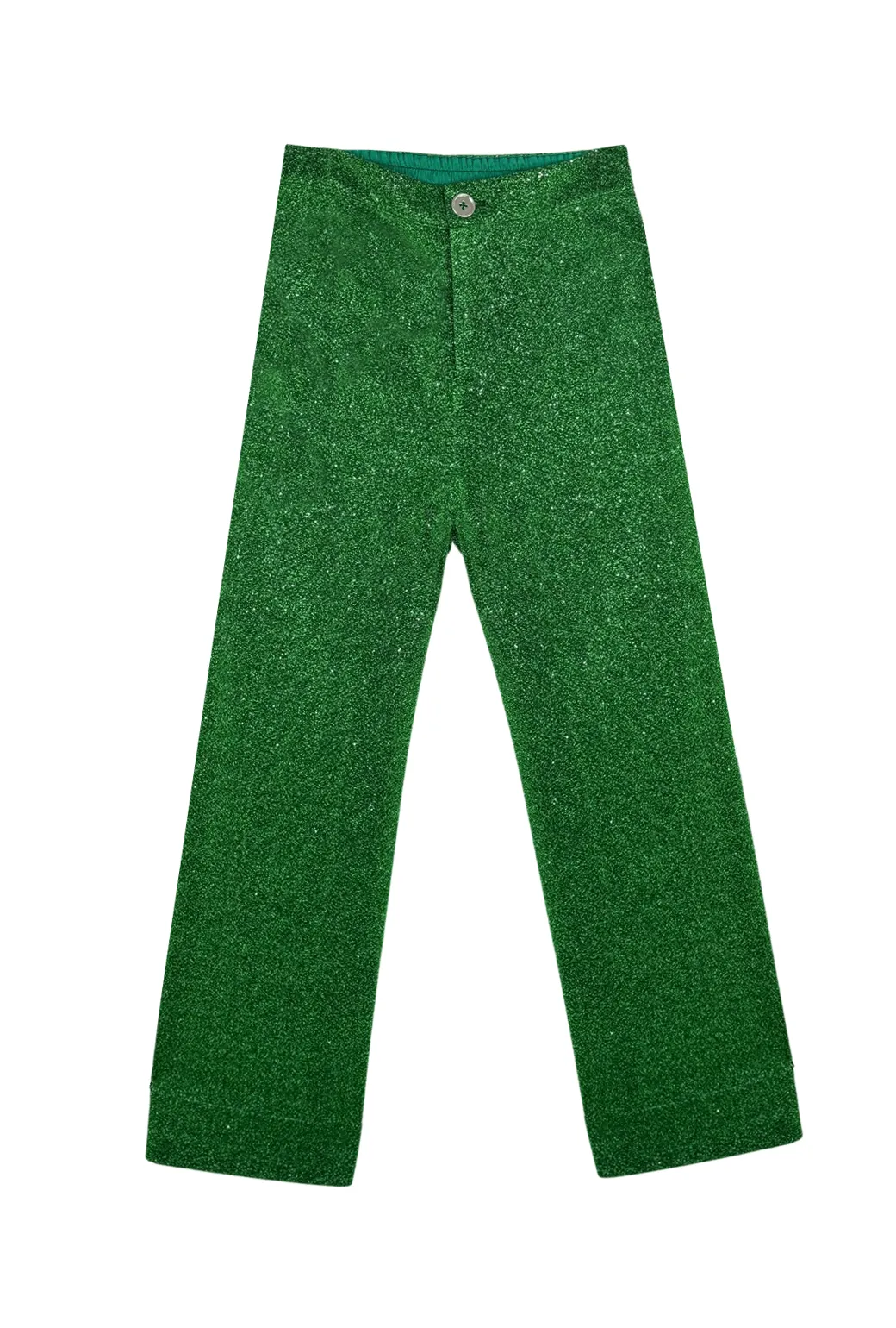 SAMPLE - Sparkle Trousers - Green Plaid detail All-Purpose Comfort