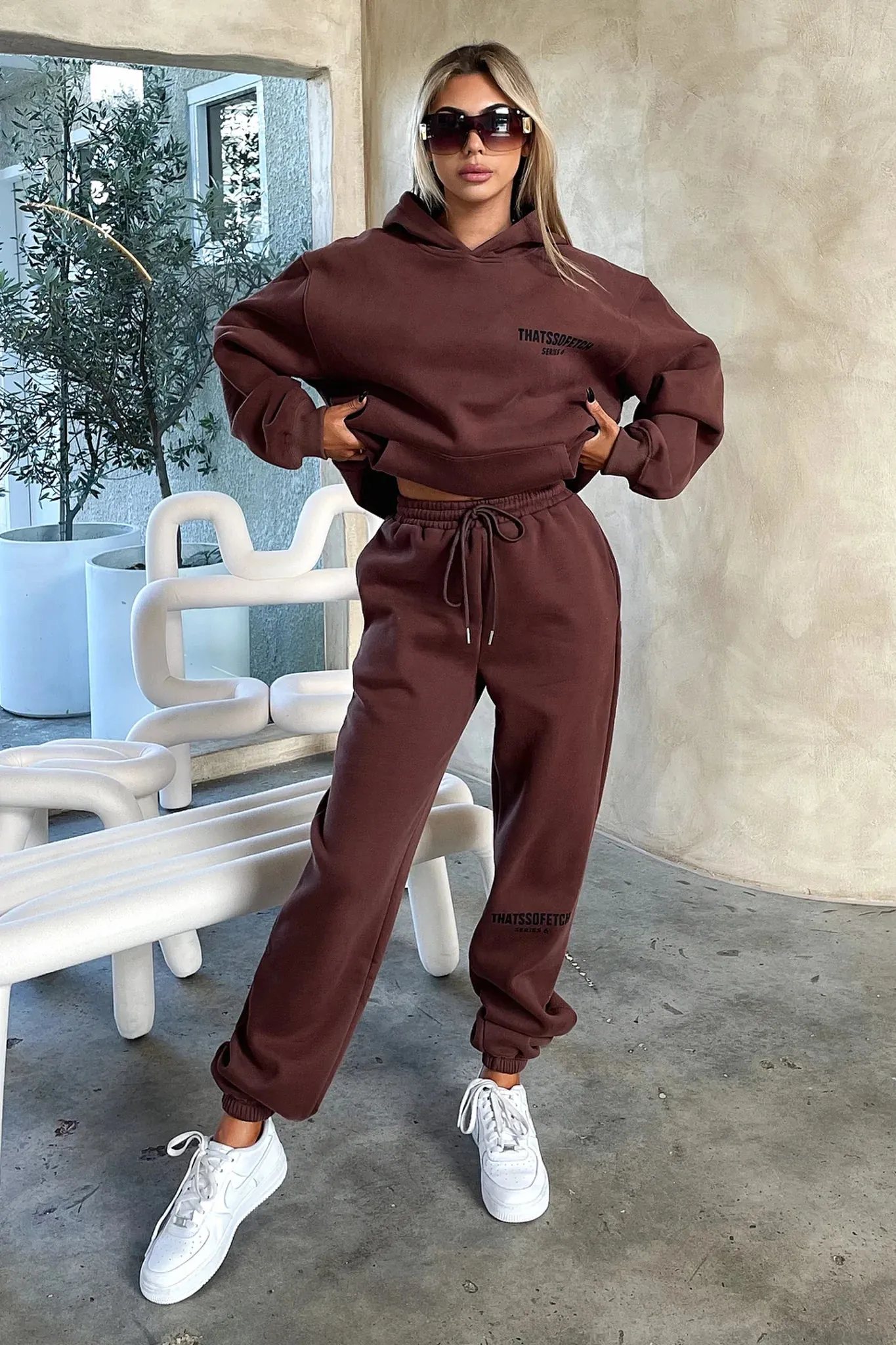 Series 6 Sweatpants - Brown Easy Motion TailoredSilhouette