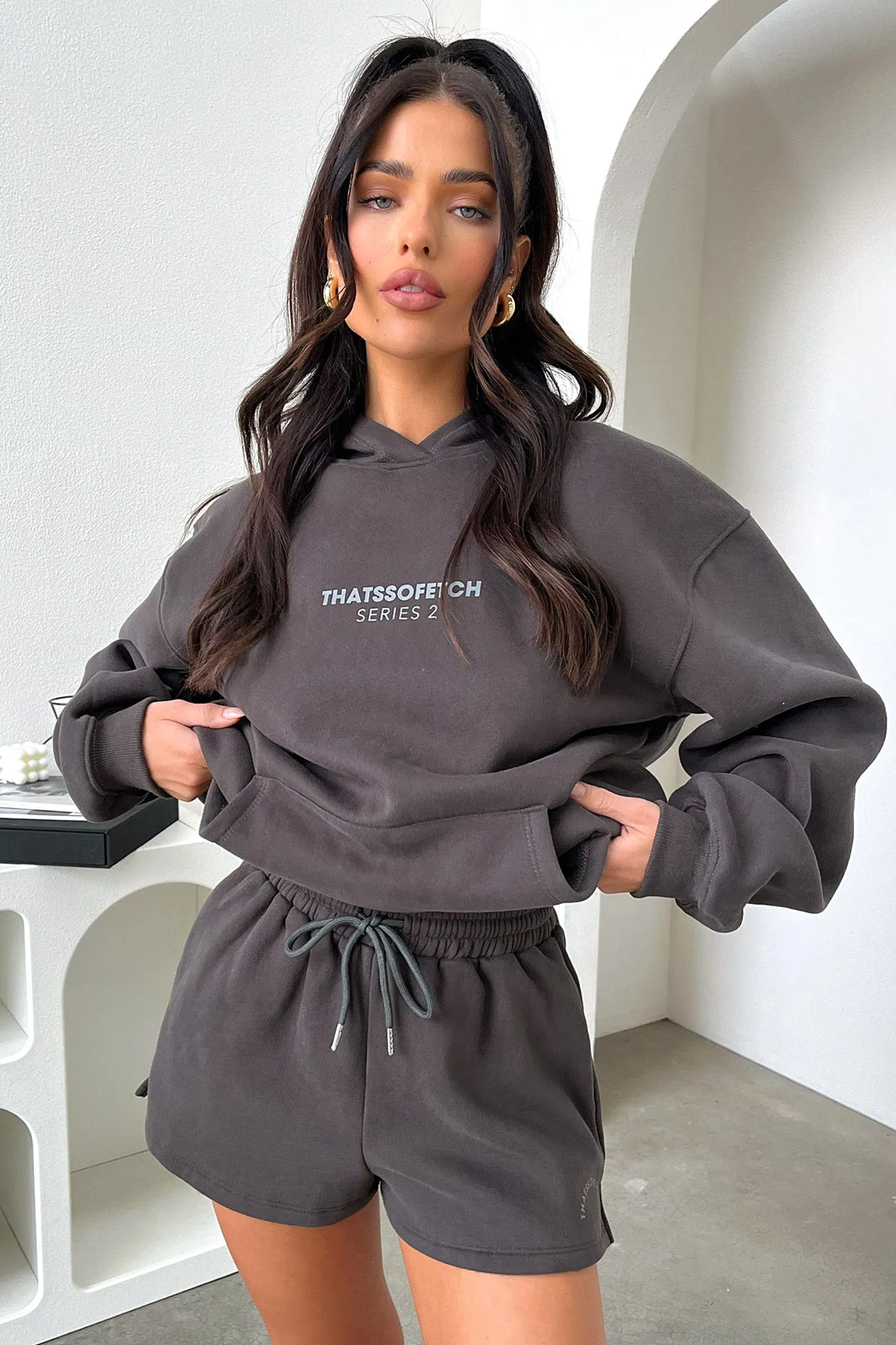 Series 2 Shorts - Charcoal soft fit