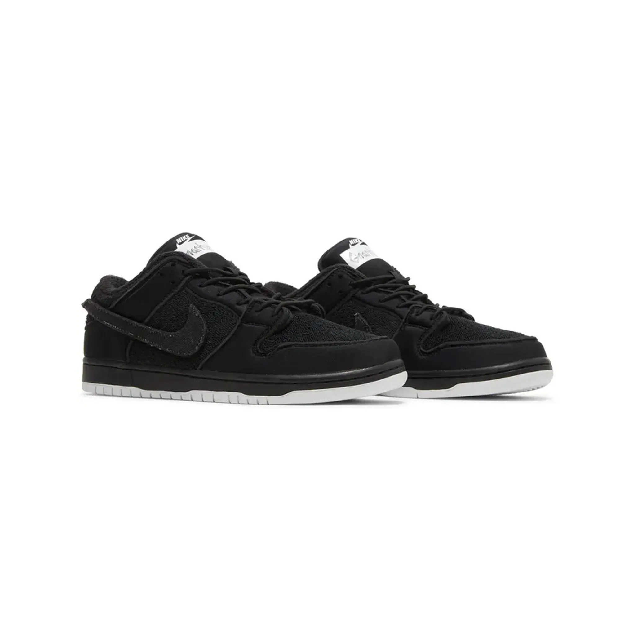 Stretchable Antibacterial Nike SB Dunk Low x Gnarhunters 'Black' (2022)