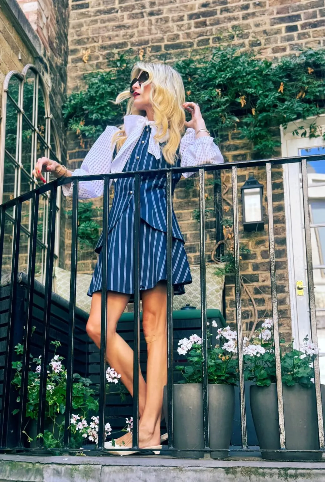 The Laura Mini - Dewberry Stripe Easy Layer