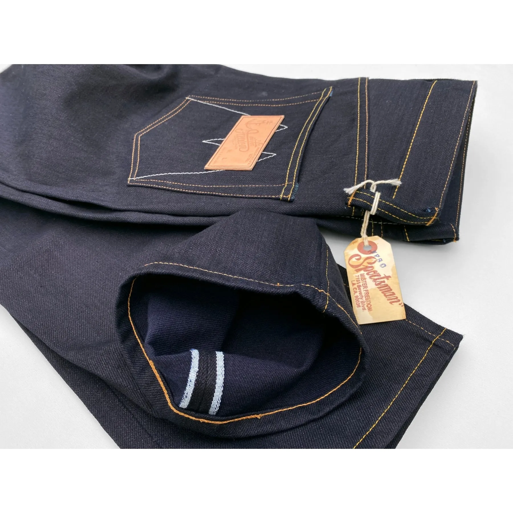 Cropped hem Rugged Fit Californian Lot. 674 - Double Indigo (Slim Leg)