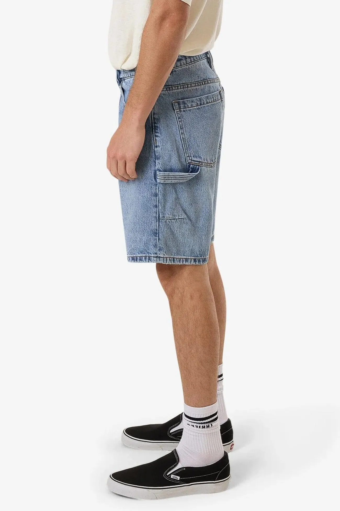 Slacker Denim Short Tempest Blue Fashion Fit Comfy Shape