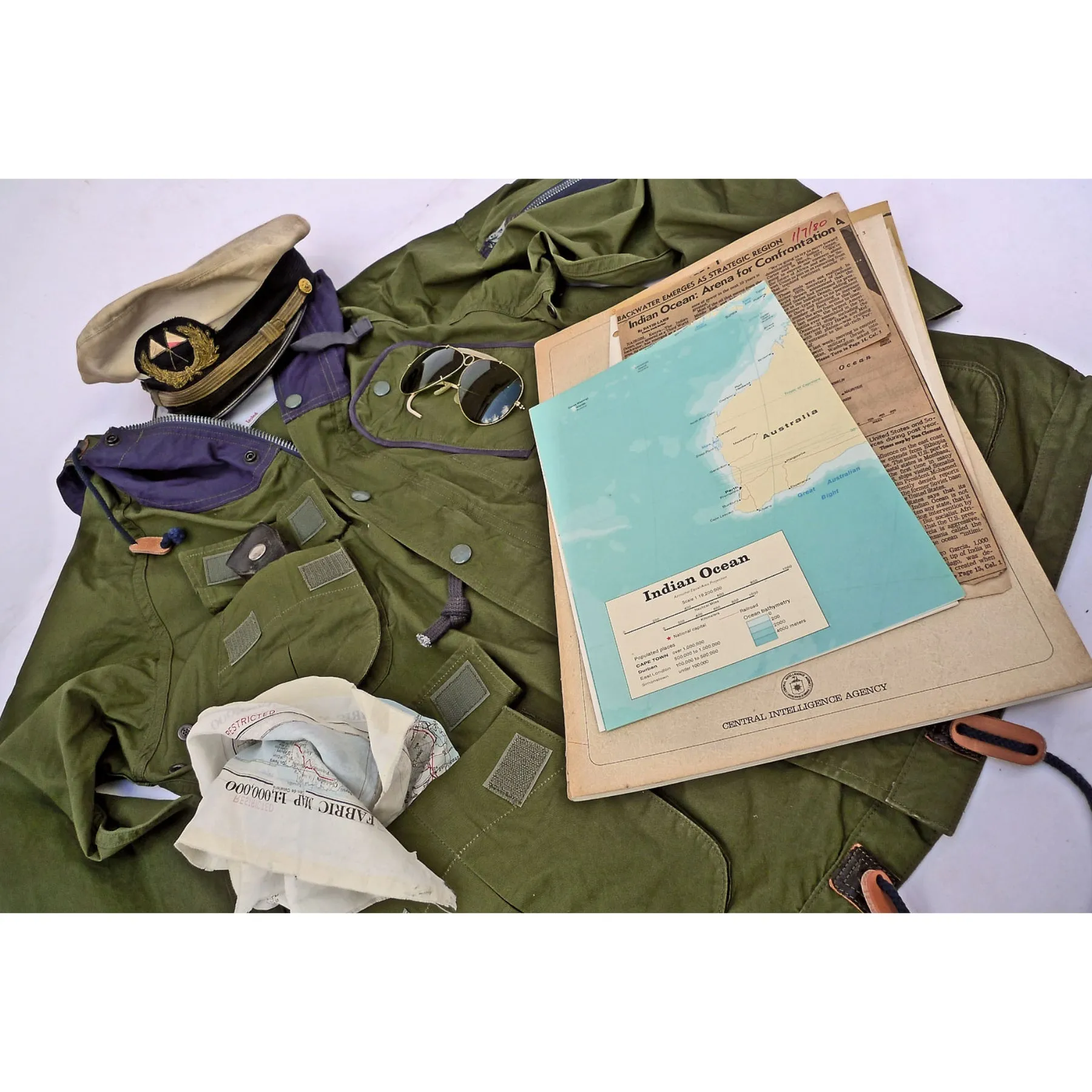 Slim Tailored Urban Outdoor Look Skipper Jacket - Jungle Green - Warehouse