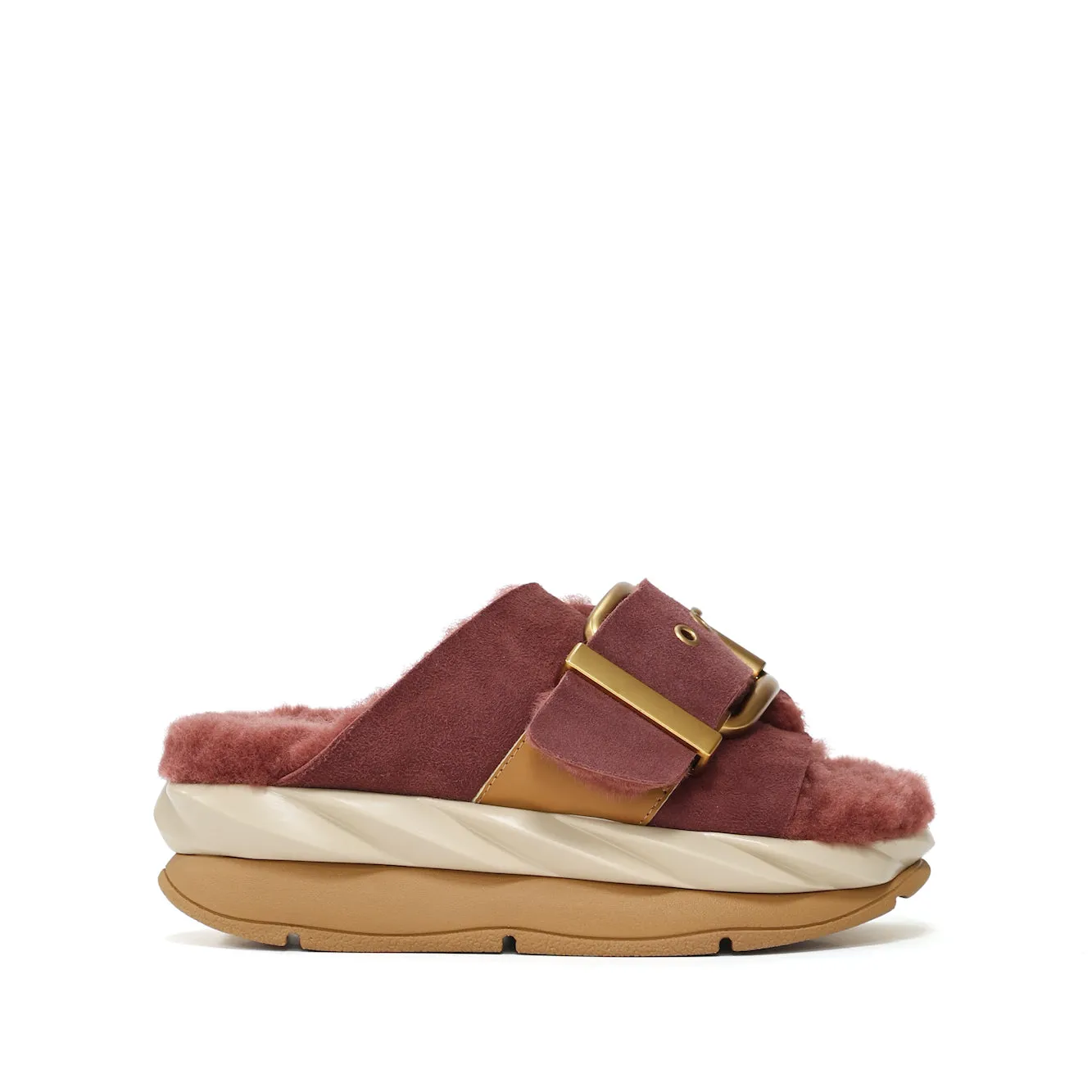 Comfortable beach sandals Grip Safe MELLOW LAZE ROSE