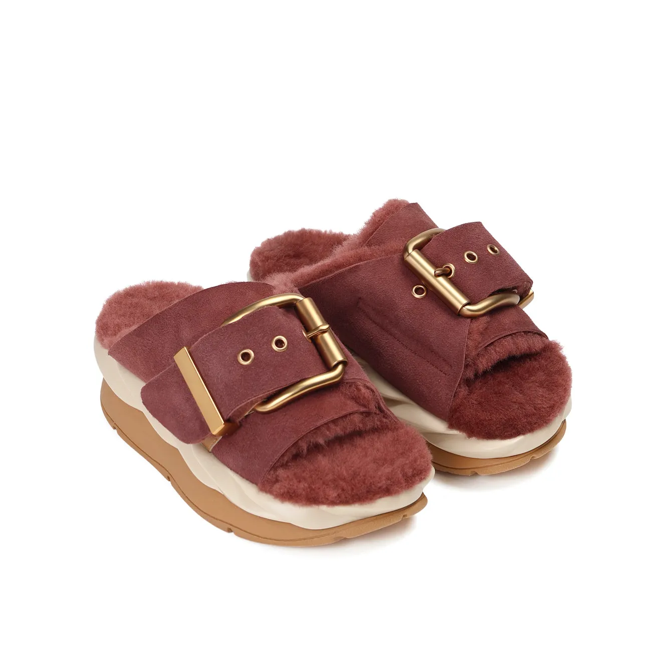 Low Profile Footbed Comfort Walk MELLOW LAZE ROSE