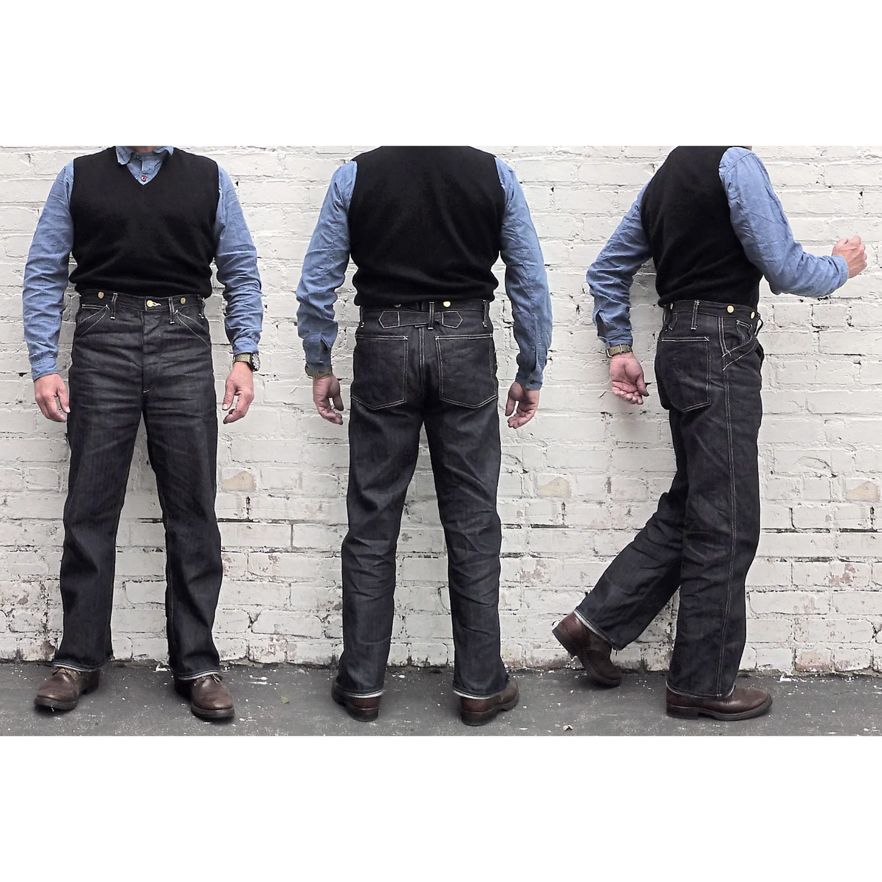 McKarsten Trousers - HBT Denim Odor Resistant Multipurpose Design
