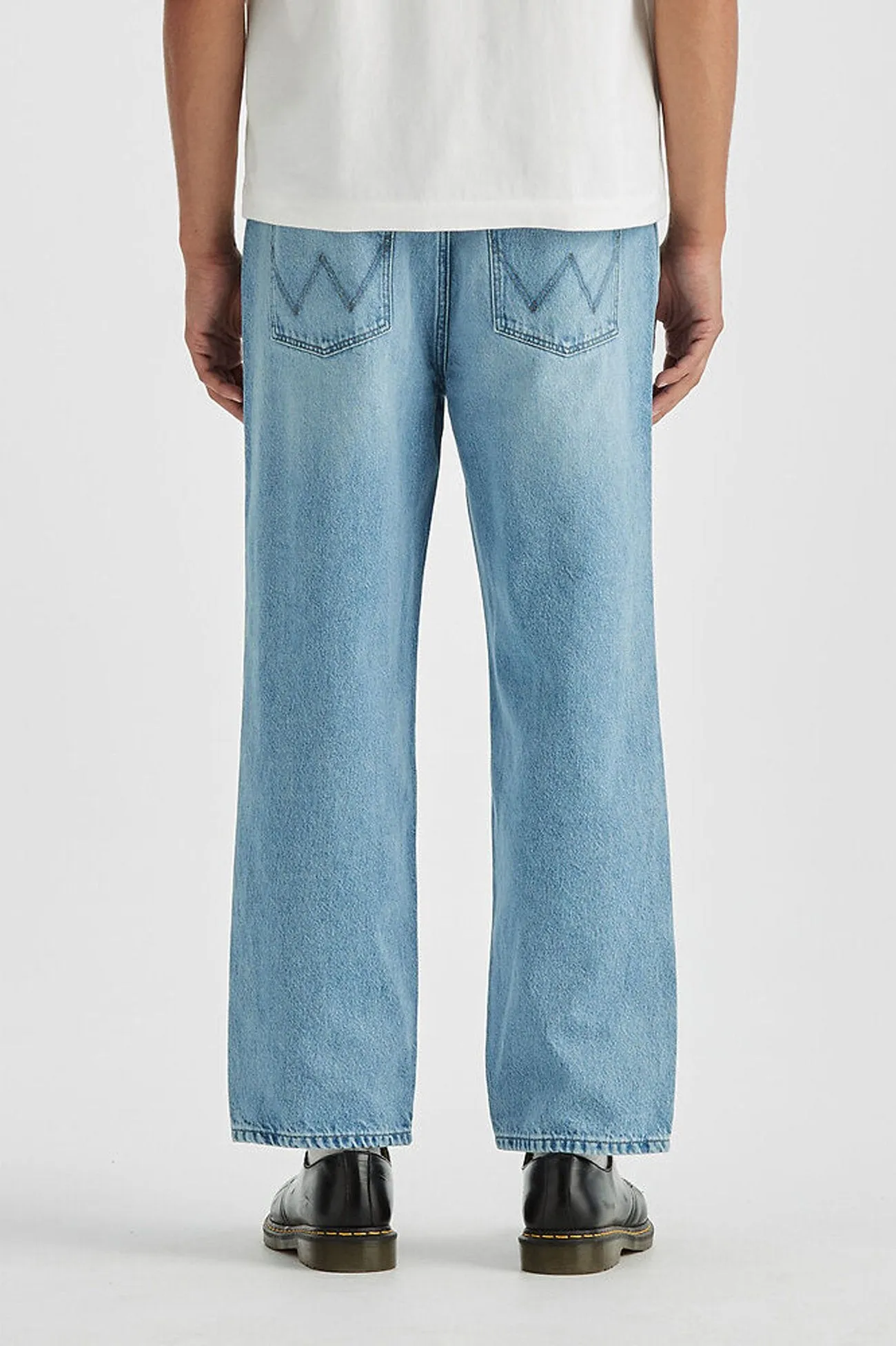 Simple Comfort Wear Fashion Fit Slacker Jean Retro Blue