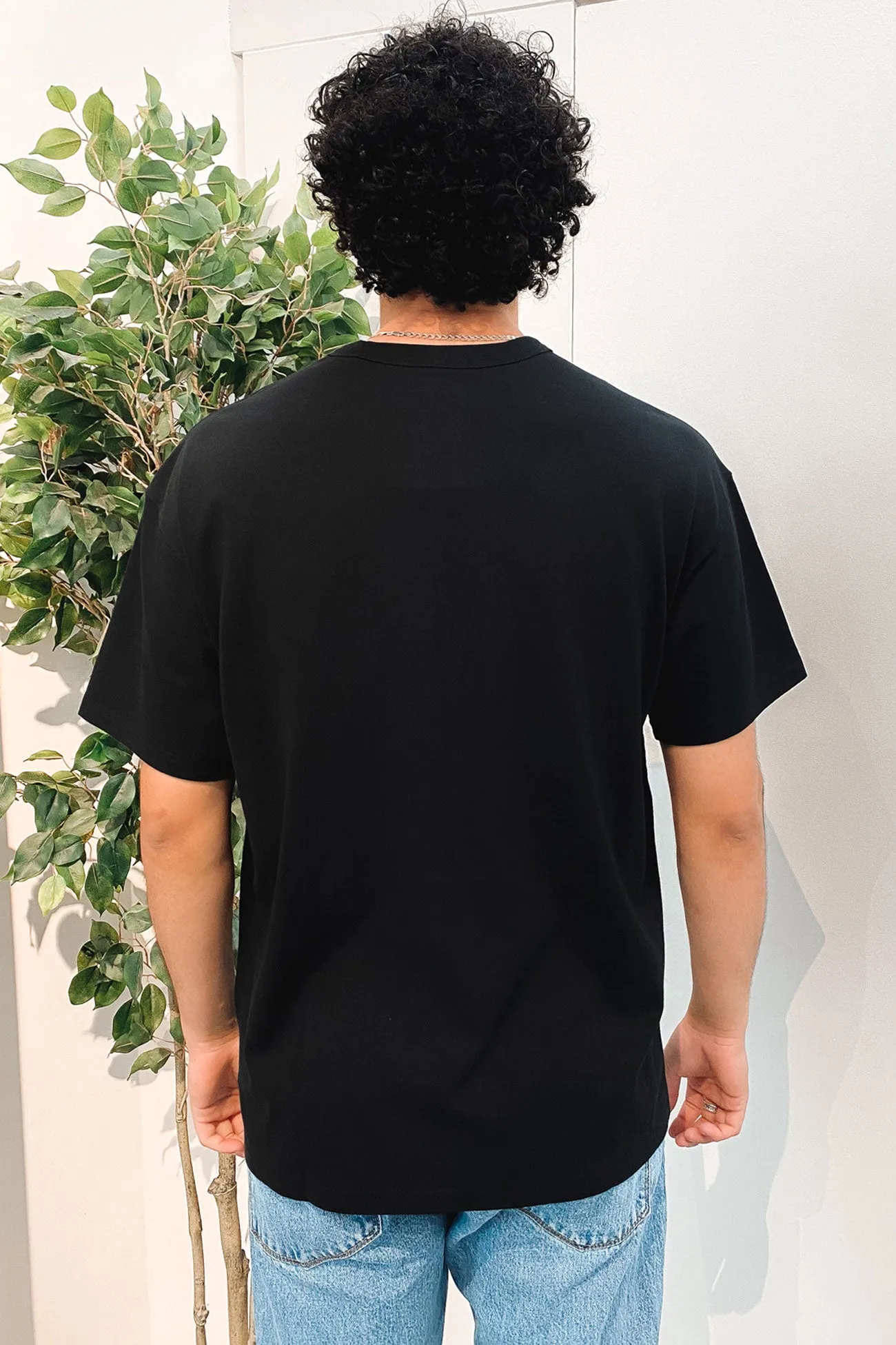 Nike Sportswear Premium Essentials Tee Black Mesh Panel Details ComfortStretch