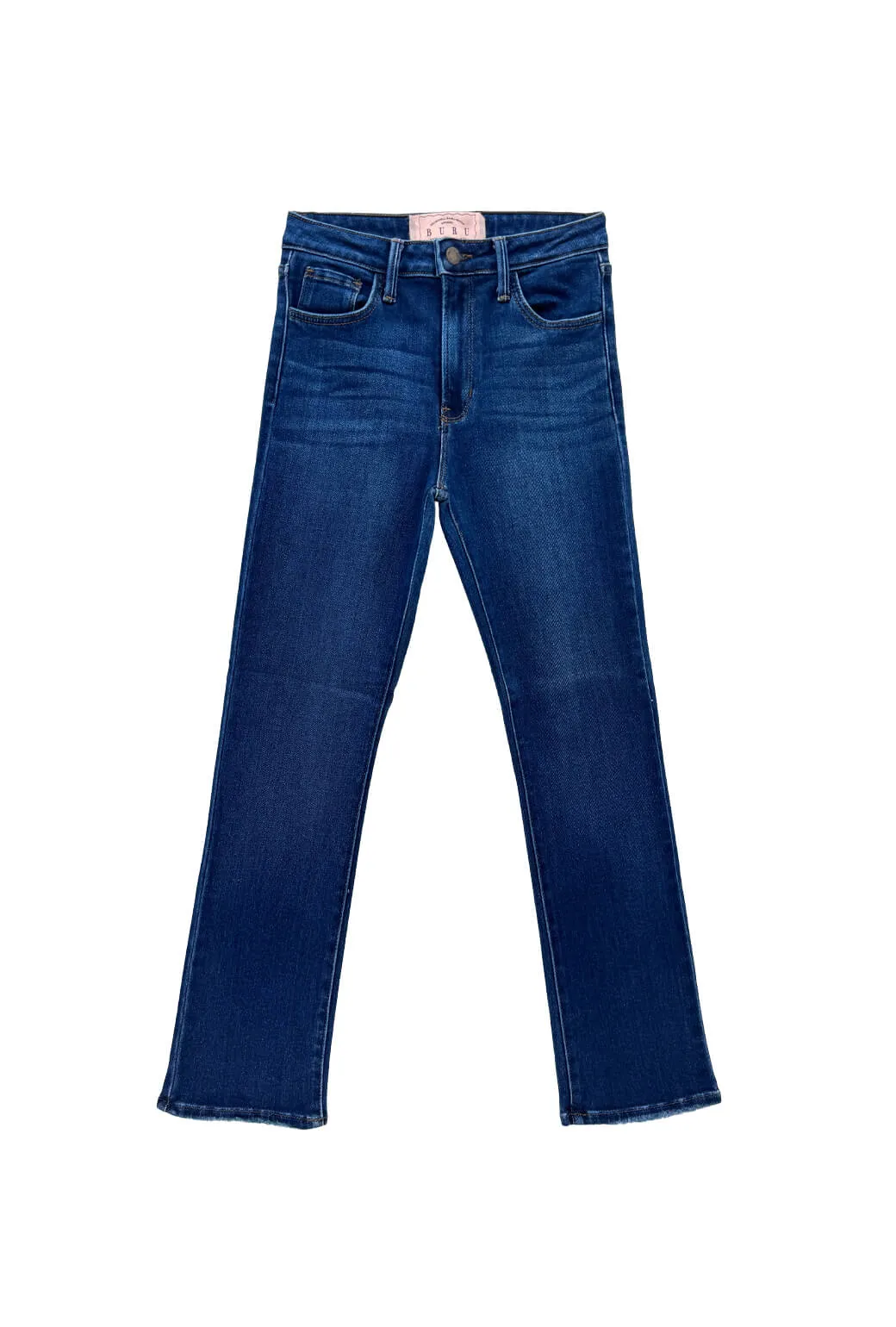 Classic Straight Leg Jeans - Everyday Wash Quick Conversion Hem Sweat Wicking Lining