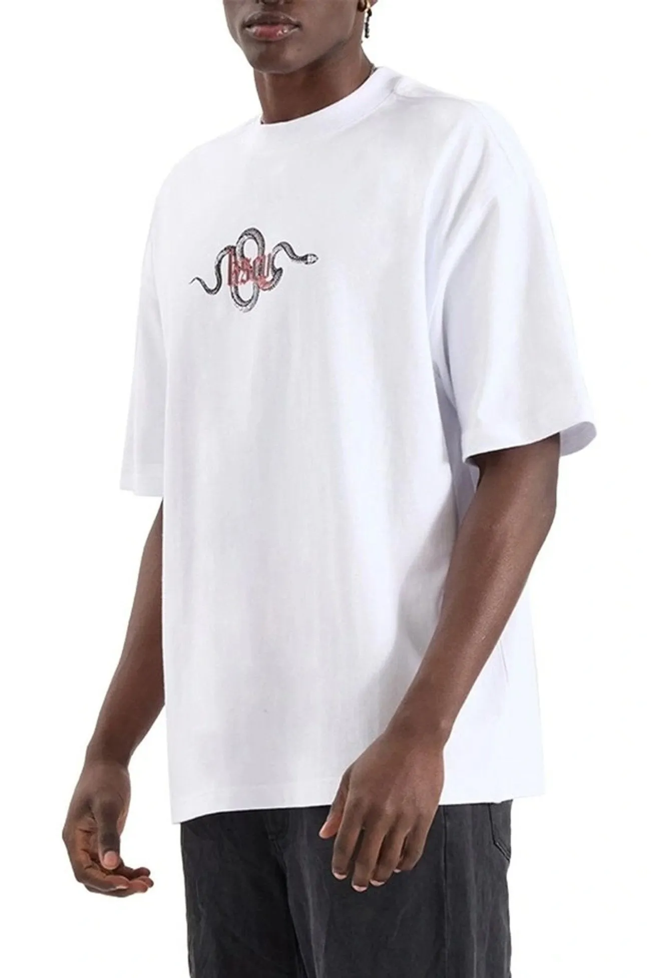 Activewear Top Strike Street Tee Optical White