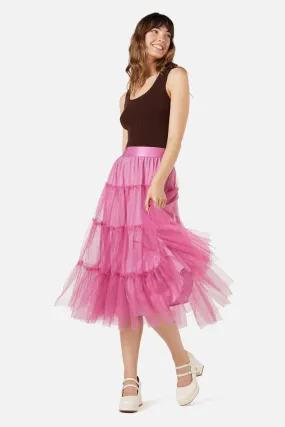 Comfy Material Layer-Friendly Vera Tulle Skirt