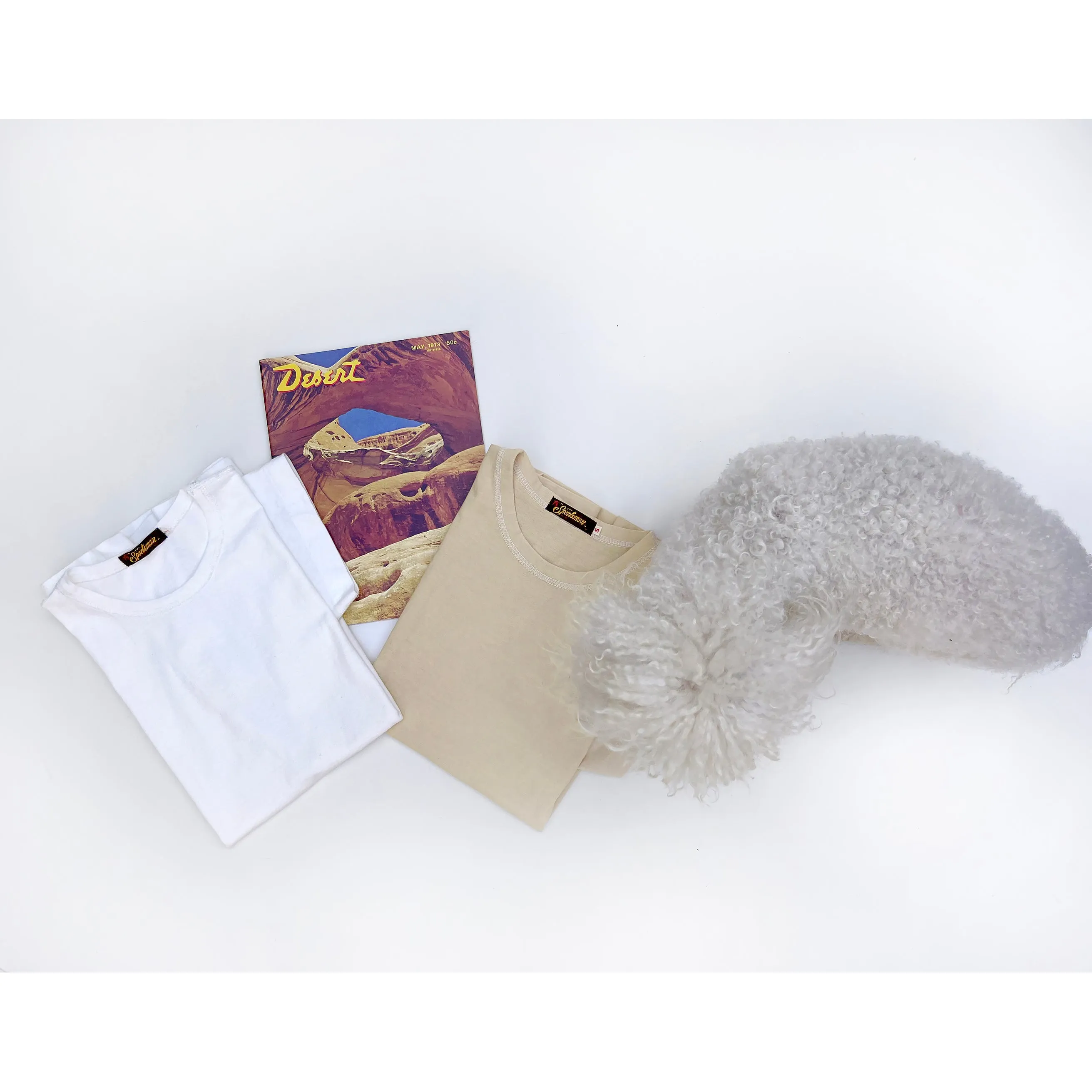Skivvy T-Shirt - Desert Sand AntiSlipGrip Durable Hem Stitching