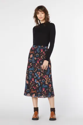 Relaxed Fit Design Folksy Karina Mesh Skirt