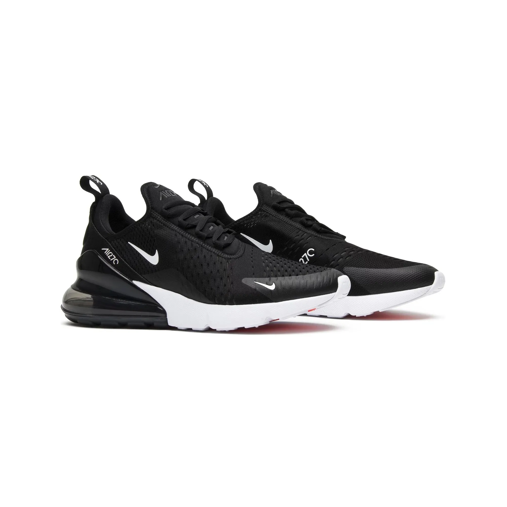All Base Stride Safe Nike Air Max 270 'Black White' (2018)
