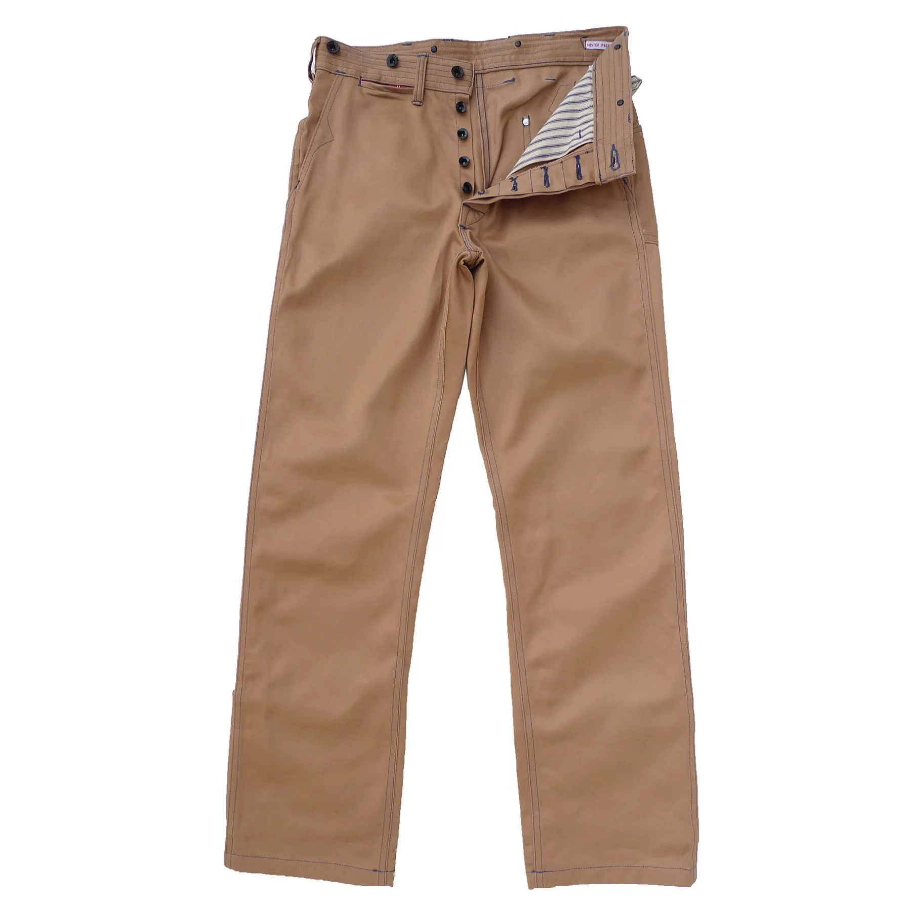 Low Bulk Chino Ryders - Khaki - Warehouse