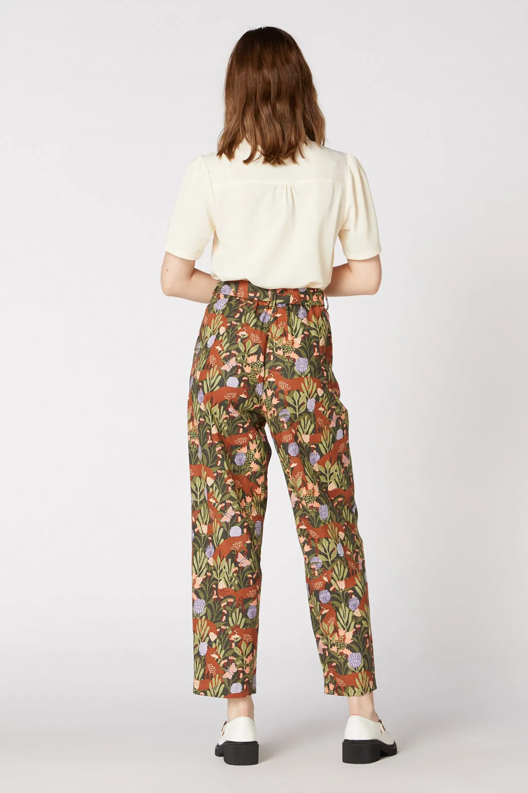 Wrinkle Free Fabric Foxy Garden Pant