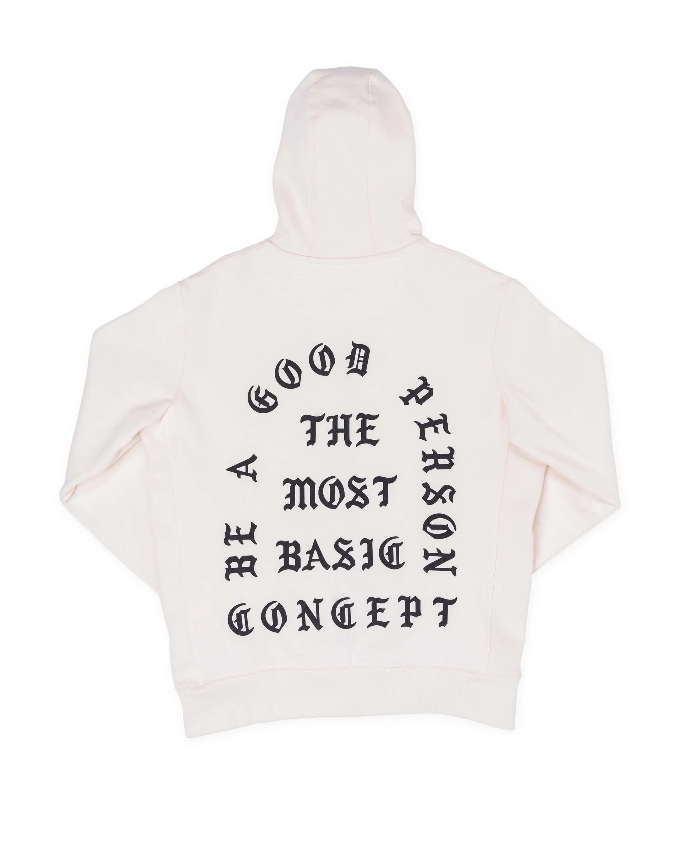 Saint Script Zip Up - Cream Athletic Tailoring