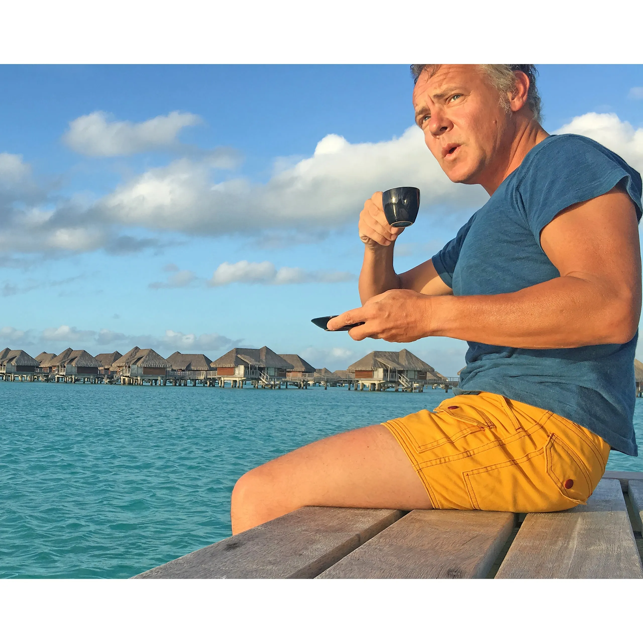 Manureva Deck Shorts "Cooper Ed." - Banana Performance Ready