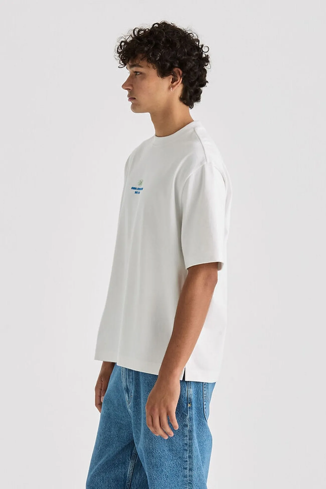 Worldwide Boxcutter Tee White LightweightMaterial