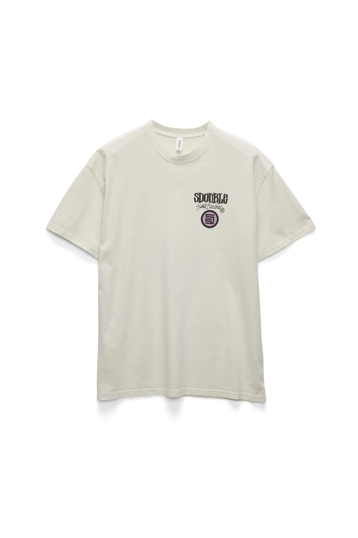 Combo Platter Tee Washed White Breathable mesh panel