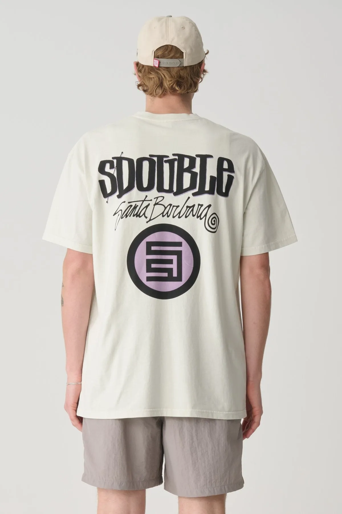 Non Irritating Seams MicrofiberTech Combo Platter Tee Washed White