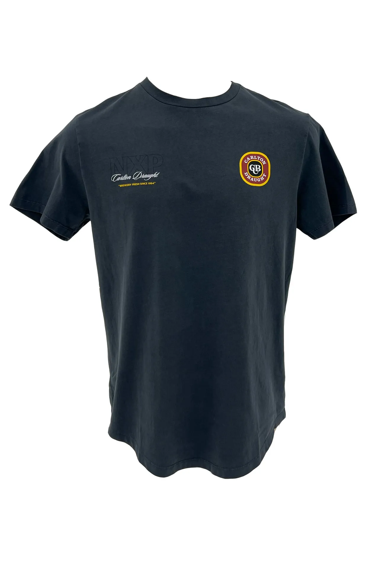 General Dual Curved Tee Pigment Asphalt Warm Fabric FrictionResistant Fabric