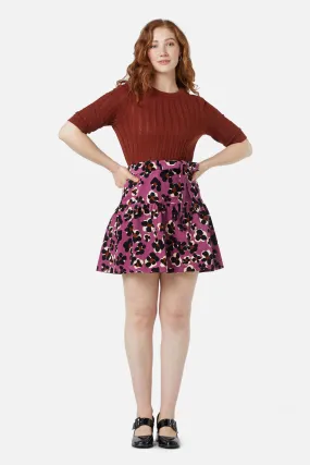 Gigi Cord Skirt Stylish Layers