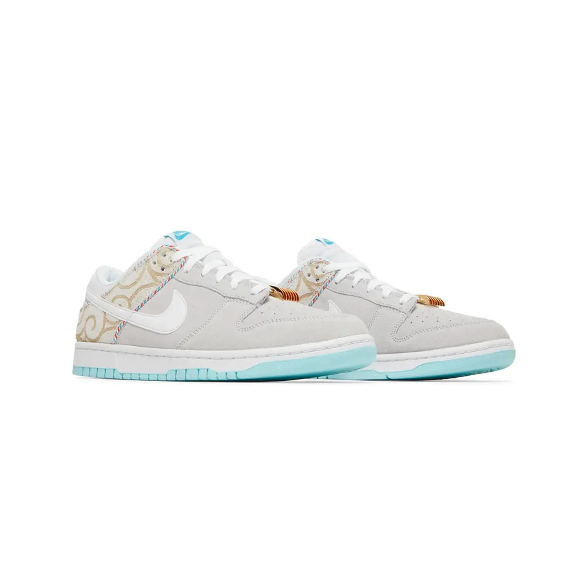 Nike Dunk Low SE 'Barber Shop Grey' (2022) Non Slip Outsole Patterns Durable TPR Outsole