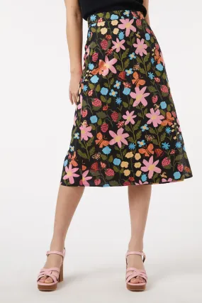 Gorgeous Spring Skirt Functional Waist