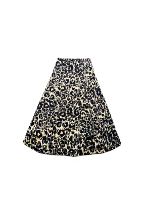 Smart Wear Guest Skirt MIDI - Leopard