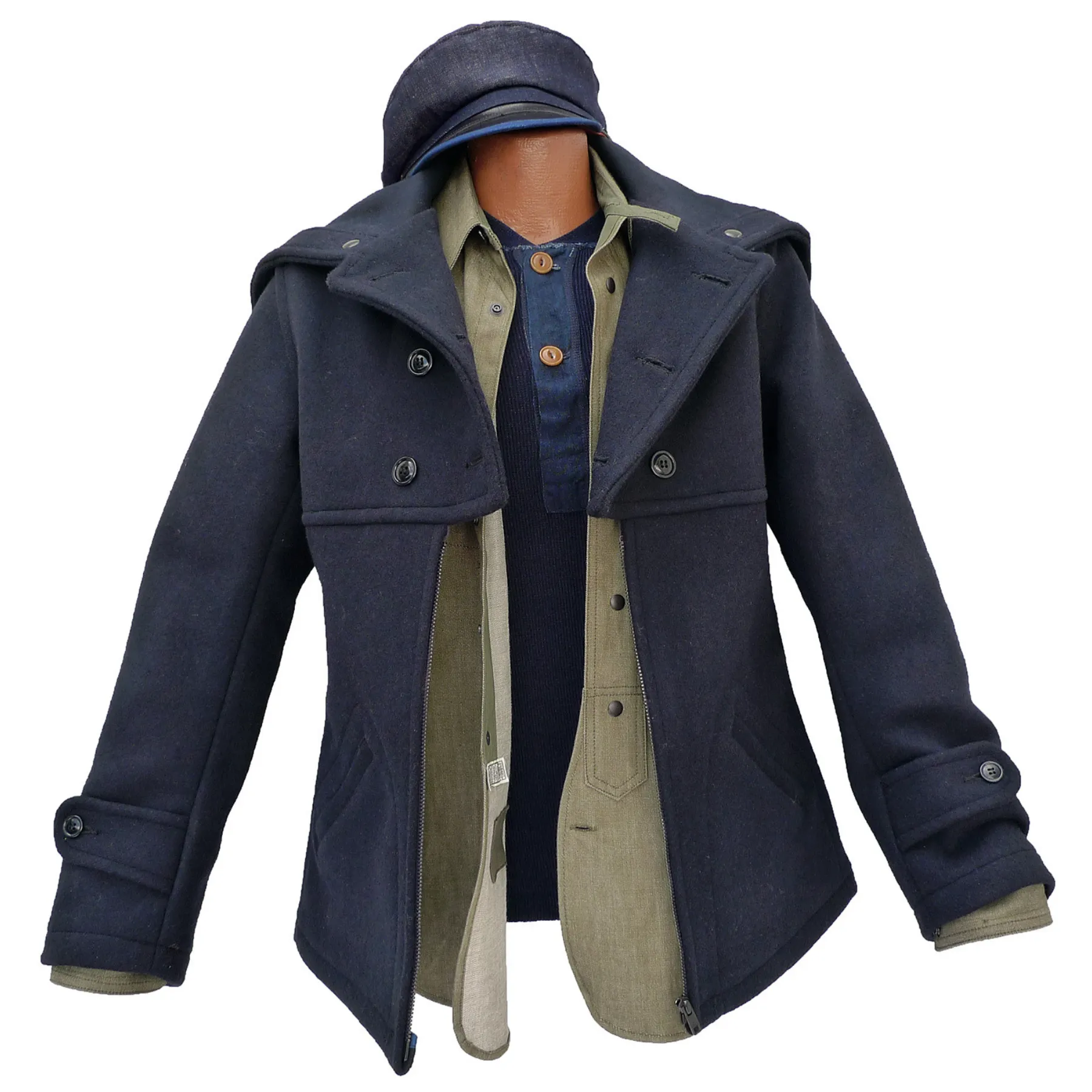 Hudson Jacket Durable AbrasionResistant Panels Elastic Cuff Adjustment