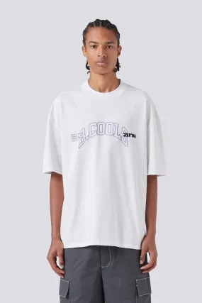 2014 Tee White Anti Pill Finish Smooth Stitching