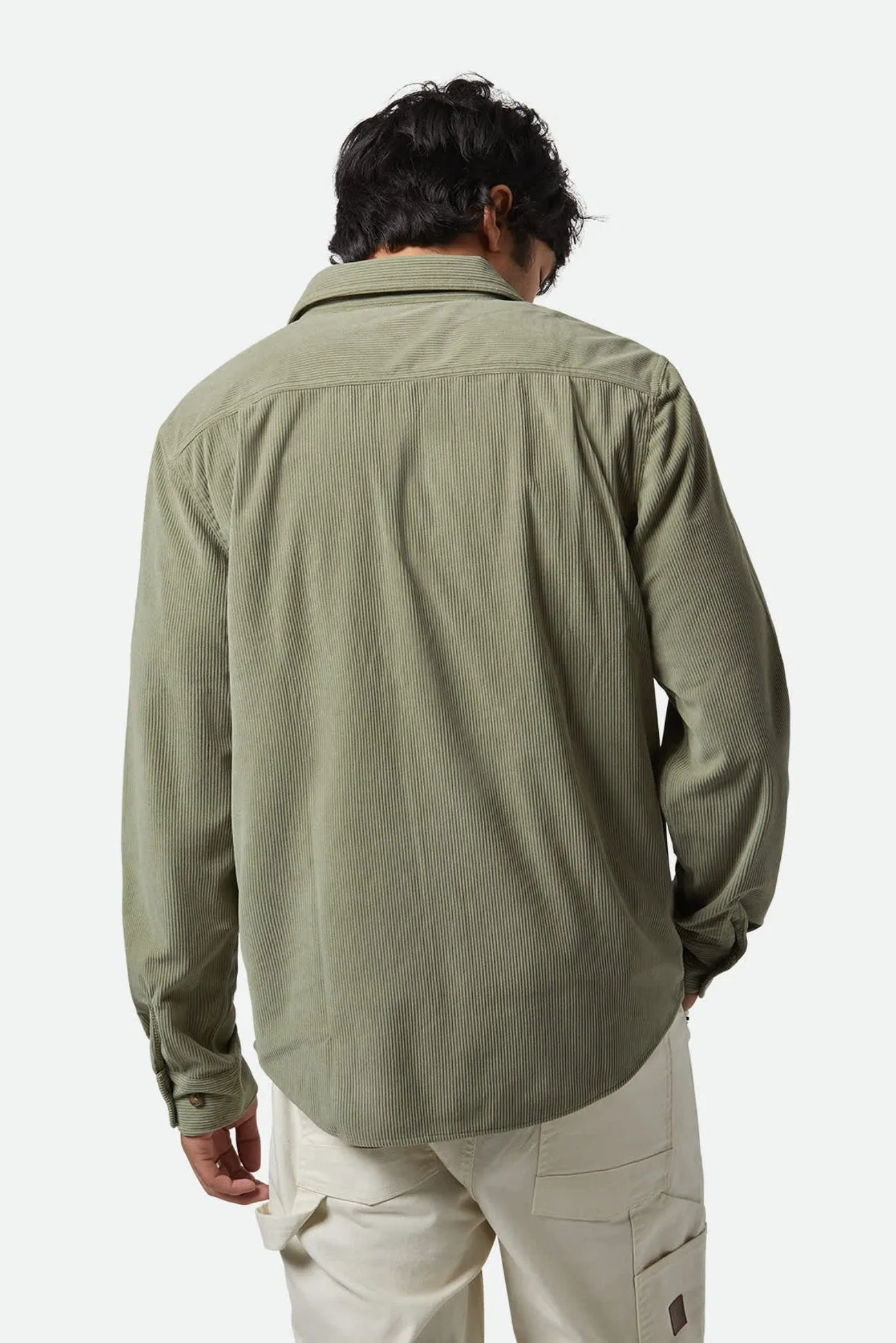 The Field Corduroy Overshirt Military Olive FlexibleSole Printed top