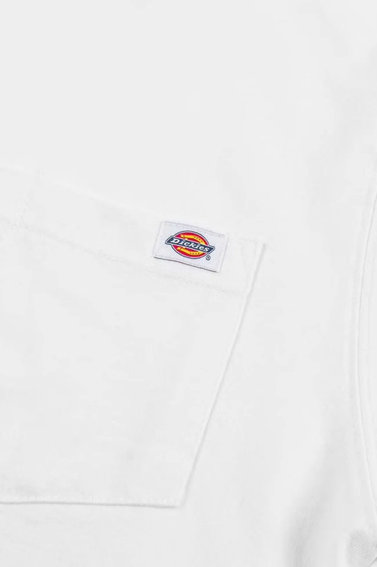 Heavy Jersey Pocket Tee Dickies White LowProfile Zipper Fitted Design