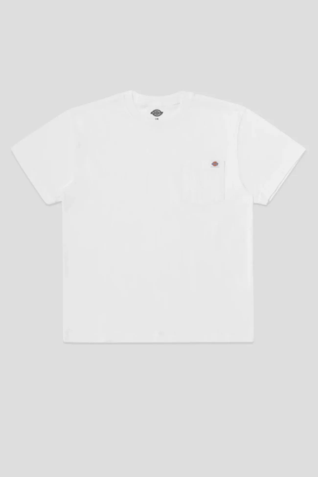 Relaxed Hoodie Stretch Weave Construction Heavy Jersey Pocket Tee Dickies White