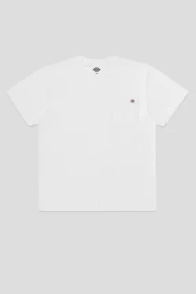 Relaxed Hoodie Stretch Weave Construction Heavy Jersey Pocket Tee Dickies White