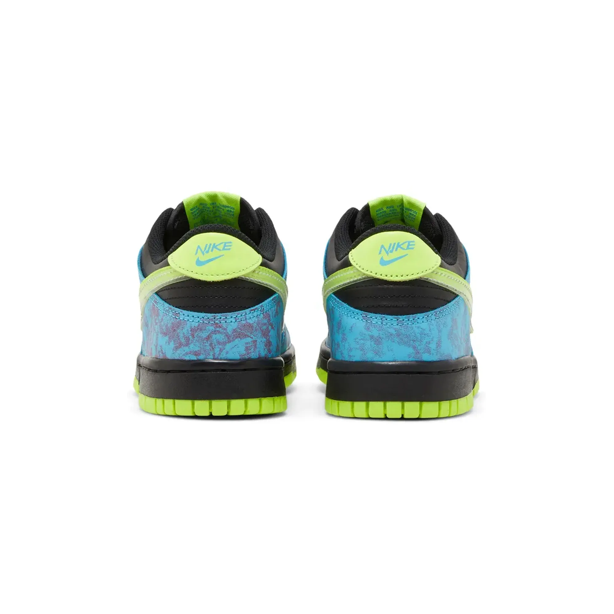 Breathable Perforated Panels CasualWear Nike Dunk Low SE 'Acid Wash Baltic Blue Volt' GS (2023)